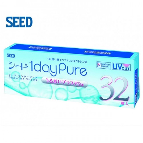 Seed 1 Day Pure Moisture FLEX 防疲勞隱形眼鏡